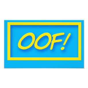 Impression Photo Oh ! Gamer disant citation