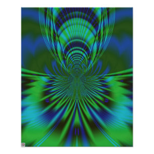 Impression Photo Oiseau bleu