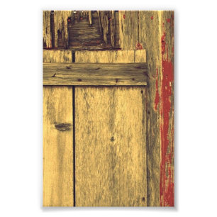 Impression Photo Old Barn Wood