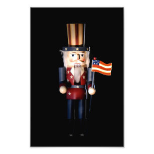 Impression Photo Oncle Sam Nutcracker