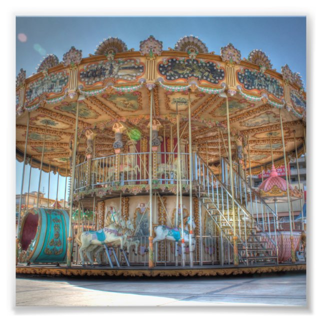 Impression Photo Organiser Carrousel extérieur (Devant)