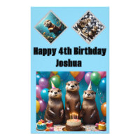 Otter Triplets Anniversaire,