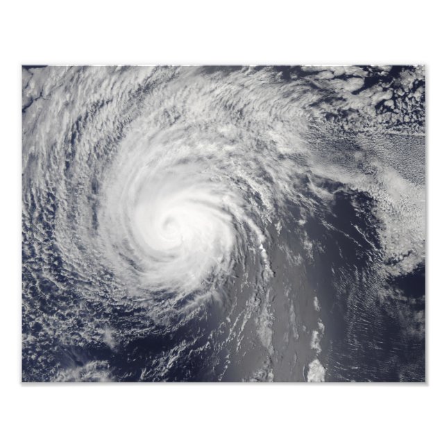 Impression Photo Ouragan Felicia (Devant)