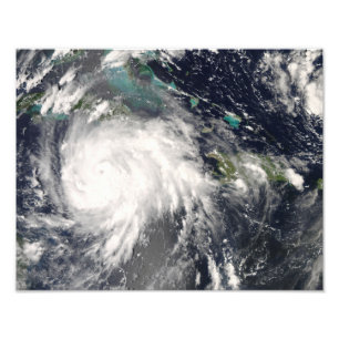 Impression Photo Ouragan Gustav au-dessus de la Jamaïque