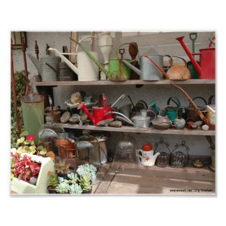 Impression Photo Outils de jardin