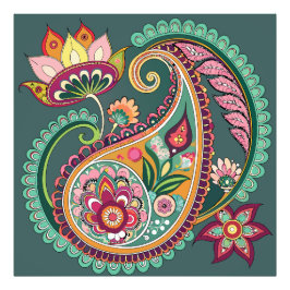 Impression Photo Paisley Patterning