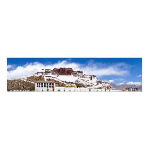 Impression Photo palais Potala à Lhassa - Tibet