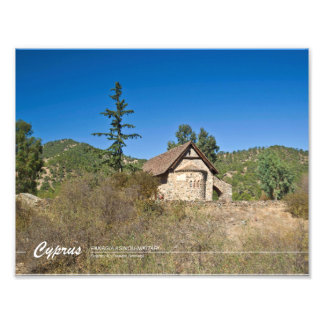 Impression Photo Panagia (vierge marie)Asinou Chypre