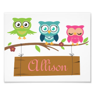 Impression Photo Panneau personnalisé pour enfants