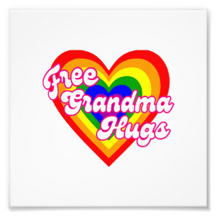 Impression Photo Papa Vacciné Gratuit Accouades Pro LGBTQ+ Fier