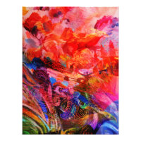 Paradis Floral Oiseau Phoenix Rising Flame Art