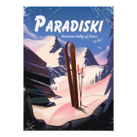 Paradiski Vallée de la Tarentaise, France, Affiche
