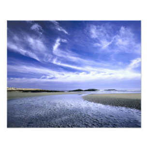 Impression Photo PARC D'ÉTAT DE POPHAM BEACH, MAINE. USA. Cirrus