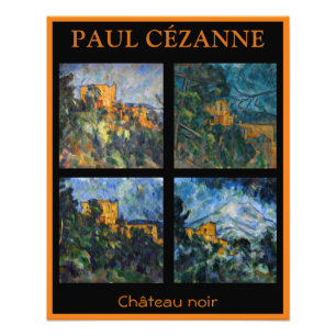 Impression Photo Paul Cezanne - Château Noir Sélection de chefs-d'o
