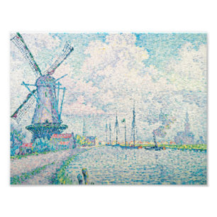 Impression Photo Paul Signac - canal d'Overschie