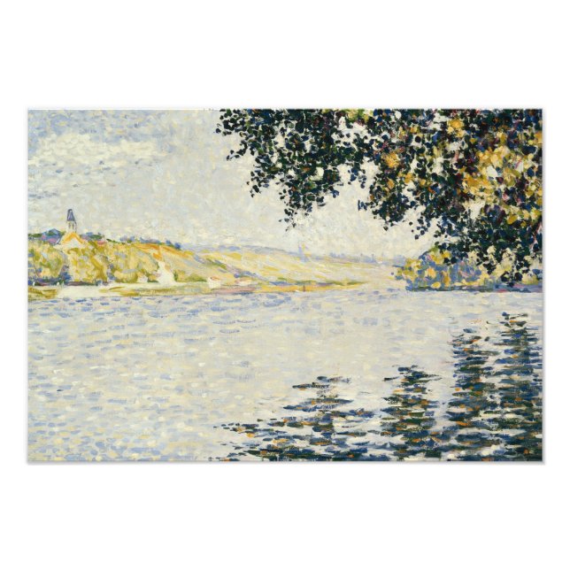 Impression Photo Paul Signac - Vue de la Seine à Herblay (Devant)