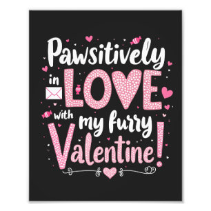 Impression Photo Pawsitivement En Amour Avec Ma Furry Valentine
