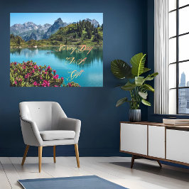 Impression photo paysage "Chaque jour est un cadea