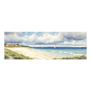 Impression Photo Paysage Large "Norfolk Living By the Sea"
