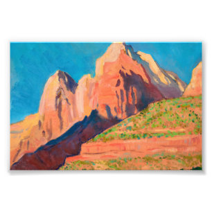 Impression Photo Paysage, Parc national de Sion par Maynard Dixon