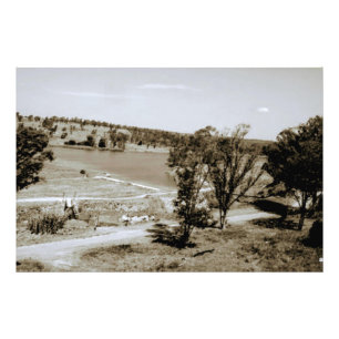 Impression Photo paysage vintage grand