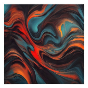 Impression Photo peinture Abstraite