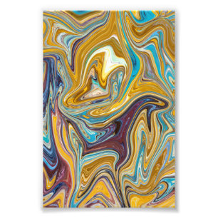 Impression Photo Peinture Abstraite Désordonnée   Meilleure art abs