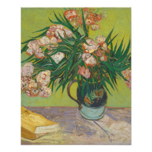 Impression Photo Peinture de fleur d'oléandre de Vincent Van Gogh