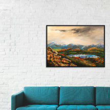 Peinture de paysage "Rocky Heights"