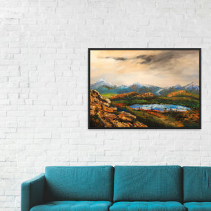 Impression Photo Peinture de paysage "Rocky Heights"
