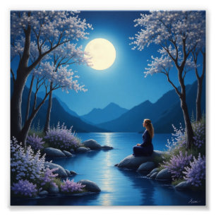 Impression Photo Peintures acryliques qui brillent dans le noir ! �
