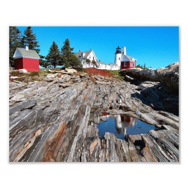 Impression Photo Pemaquied Point Lighthouse Maine Imprimer (Devant)