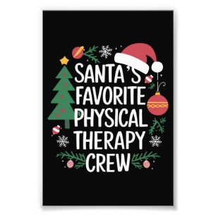 Impression Photo Père Noël Favorite Phytothérapie Crew Noël