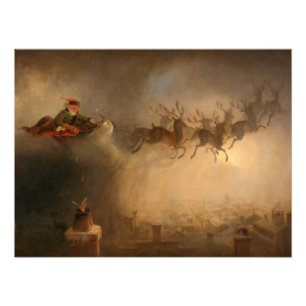 Impression Photo Père Noël par William Holbrook Beard