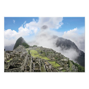 Impression Photo Pérou, Machu Picchu, l'ancienne ville perdue de 3