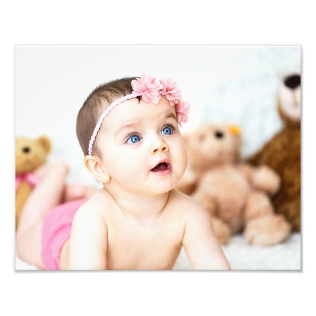 Impression Photo Personnaliser l'élargissement Bébé de la meilleure (Devant)