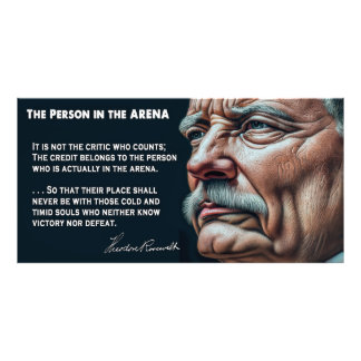 Impression Photo Personne de Teddy Roosevelt dans le discours de l'
