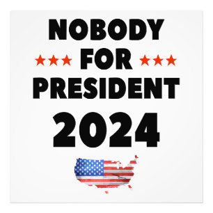 Impression Photo Personne pour Président 2024