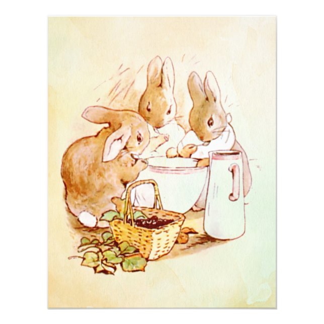 Impression Photo Peter Rabbit Beatrix Potter (Devant)