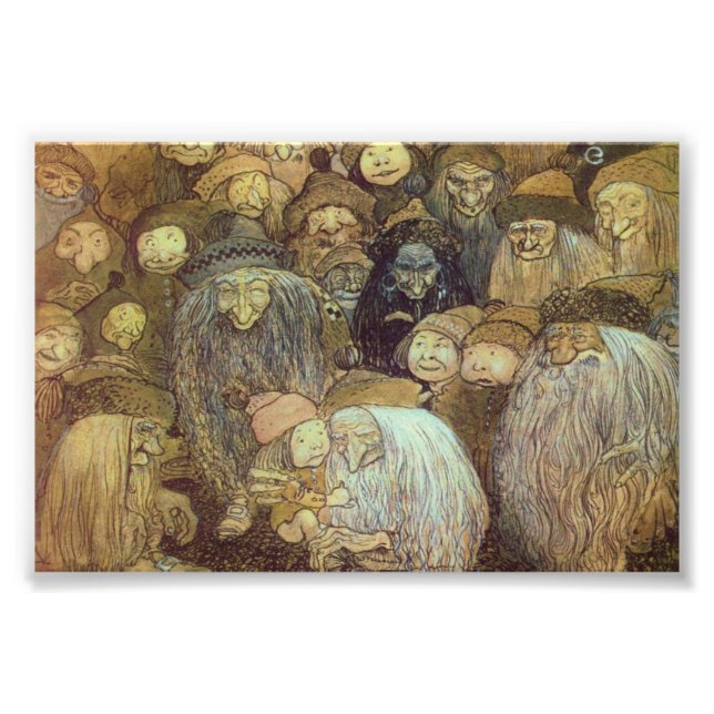 Impression Photo Petit Garçon Gnome (Devant)