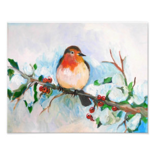 Impression Photo Petit Robin