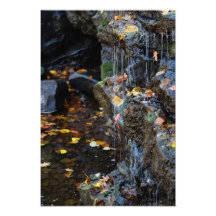 Petite Cascade Au-Dessus Des Rochers