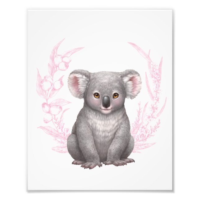 Impression Photo Petites amies australiennes - Koala - Couleur (Devant)
