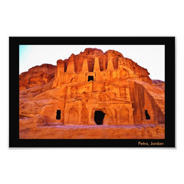 Impression Photo Petra Tombs (Devant)