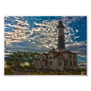 Impression Photo Phare de Big Sable Point, Michigan