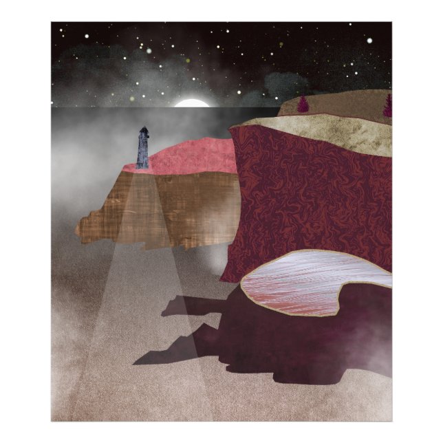 Impression Photo Phare de Foggy (Devant)