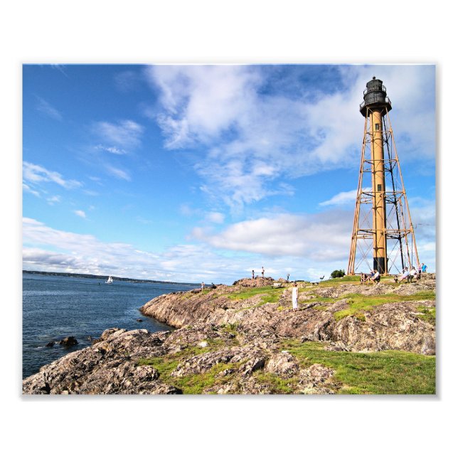 Impression Photo Phare de Marblehead, Massachusetts (Devant)