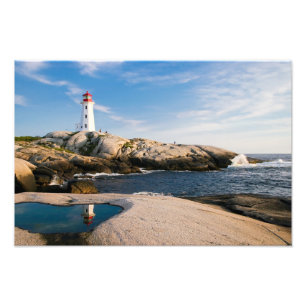 Impression Photo Phare de Peggys Point Canada atlantique