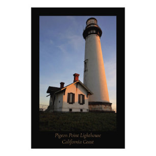 Impression Photo Phare de Pigeon Point Côte Californie