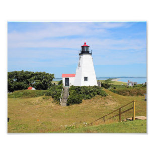 Impression Photo Phare de Plymouth, Massachusetts "le Gurnet"